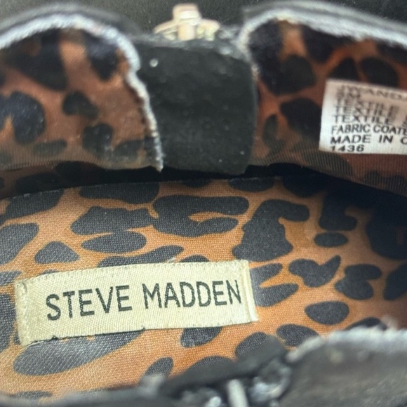 Steve Madden Jwanda Wedge Sneaker | 2 pair | Girls | Black and Tan | Size 5 - Picture 5 of 14